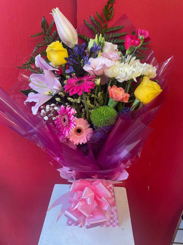 Mixed box bouquet