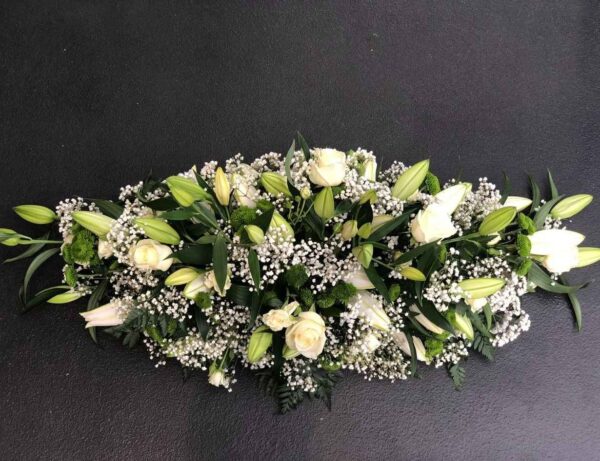 White Lilly and rose