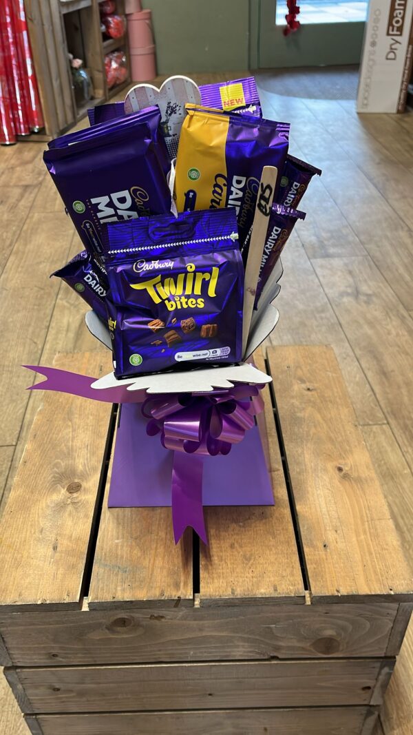 Cadbury’s chocolate bouquet